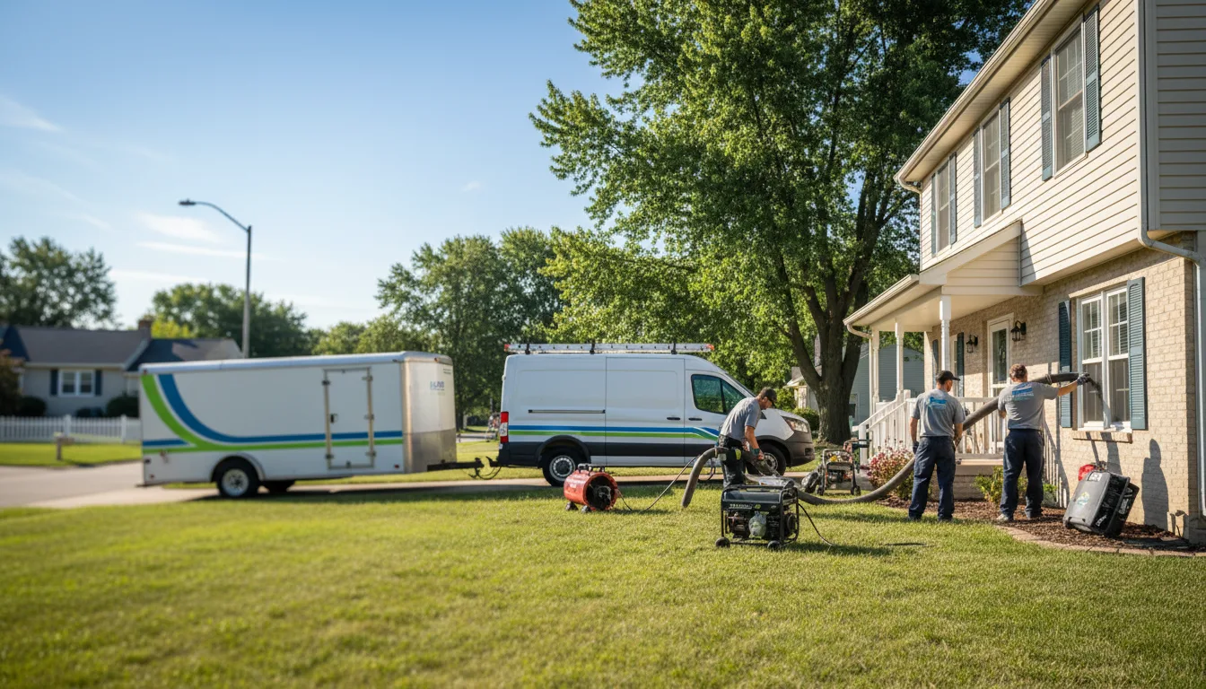 Flooded Basement Restoration And Cleanup With Repair in Uehling, NE near me